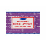 SATYA French Lavender Dhoop Cone Благовония конусы 12шт  