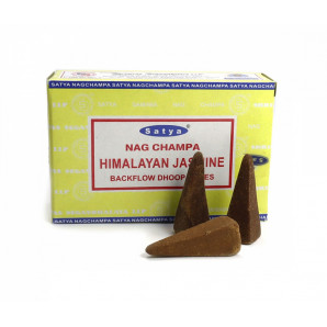 SATYA Himalaya Jasmine Dhoop Cone Благовония конусы 12шт  