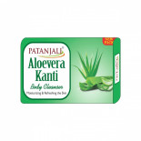  Мыло травяное натуральное Алое Вера Канти PATANJALI Aloevera Kanti Body Cleanse 150g