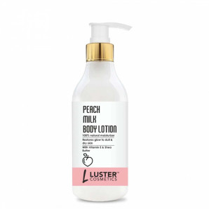 Увлажняющий лосьон для тела с экстрактом персика и витамином Е  Peach Milk Body Lotion  | Luster 300ml