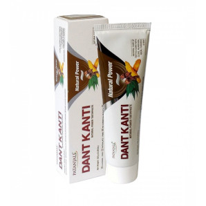 Зубная паста аюрведическая на травах Дент Канти PATANJALI Dant Kanti Natural Power Toothpaste 150g