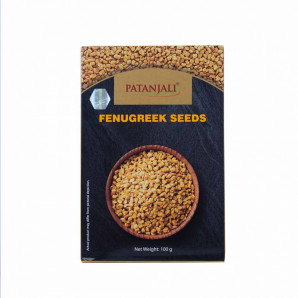 Пажитник целый семена (fenugreek seeds) Patanjali | Патанджали 100г