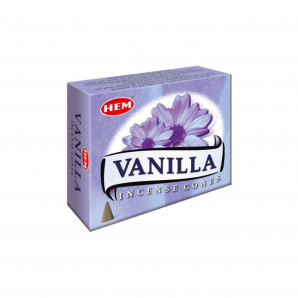HEM Vanilla Cones Благовоние конусы Ваниль 28г
