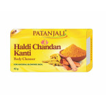 Мыло травяное натуральное Куркума и Сандал PATANJALI Haldi Ch. Kanti Body Cleanser 45g
