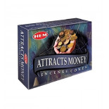 HEM Attracts Money Cone Благовоние конусы Привлечение Денег 28г