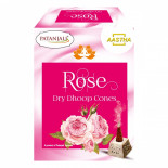 Благовоние конусы сухие Роза PATANJALI Aastha Rose Dry Dhoop Cones 20g