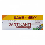 Зубная паста аюрведическая на травах Дент Канти PATANJALI Dant Kanti Natural Toothpaste 500g
