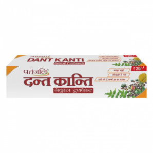 Зубная паста аюрведическая на травах Дент Канти PATANJALI Dant Kanti Natural Toothpaste 40g