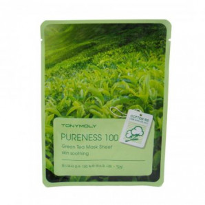 Очищающая тканевая маска для лица с экстрактом зеленого чая