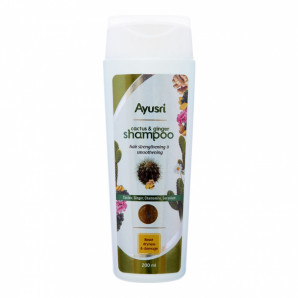 Аюрведический Шампунь для волос Ayurveda Ayusri Аюрведа Аюшри Cactus Ginger | Аюсри 200 мл