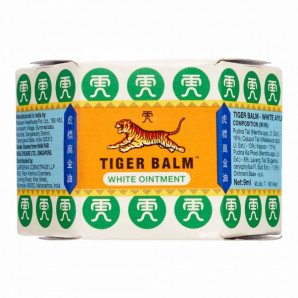 Белый тигровый бальзам Tiger Balm 9ml