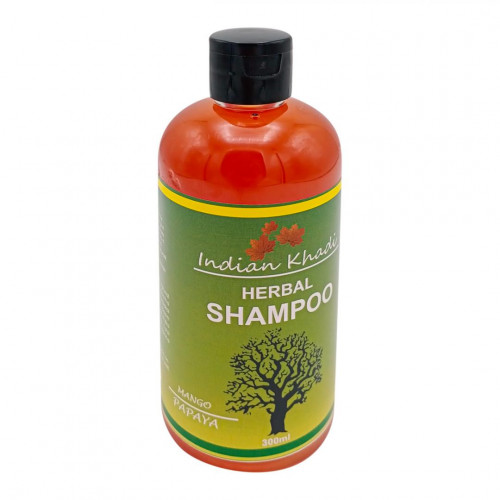 Шампунь для волос с манго и папайей Питание и укрепление (shampoo) Indian Khadi | Индиан Кади 300мл