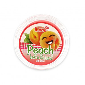 ILENE lip care Peach Бальзам увлажняющий для губ Персик 10г