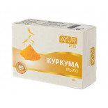 Мыло куркума Аюр Плюс | AYUR PLUS Turmeric soap 100g