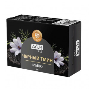 Мыло черный тмин Аюр Плюс | AYUR PLUS Black seed soap 100g