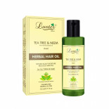 Увлажняющее масло для волос с чайным деревом и нимом Tea Tree   Neem Herbal Hair Oil | Luster 110ml