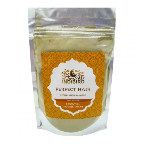 Травяная маска для волос Совершенство (herbal hair mask) Indibird | Индибёрд 50г