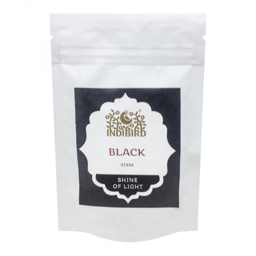 Натуральная хна для волос Черная (henna) Indibird | Индибёрд 50г