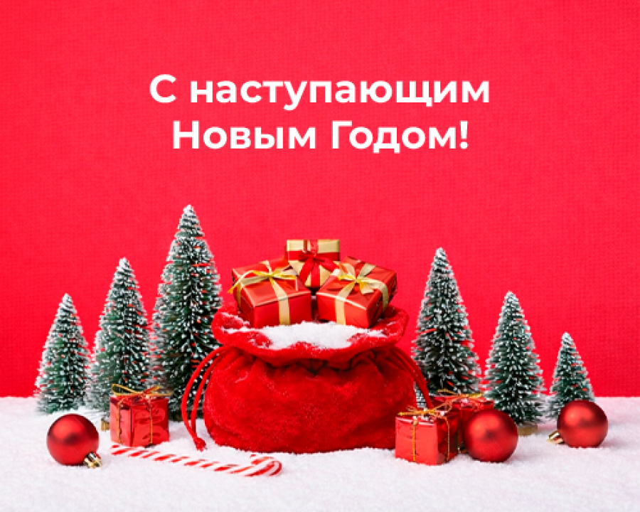 Поздравляем Вас с наступающим Новым 2026 годом!