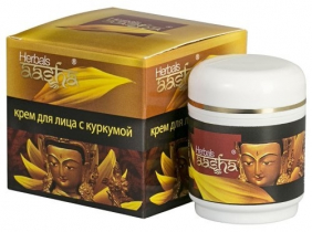 AASHA HERBALS Turmeric cream Крем с куркумой 50мл