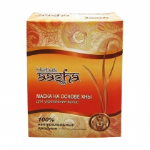 AASHA HERBALS Henna based hair mask Маска для укрепления волос на основе Хны 80г