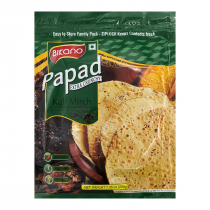 BIKANO Papad flatbreads with black pepper Лепешки Папад с черным перцем 200г