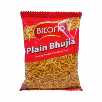 BIKANO Plain bhujia Закуска хрустящая лапша из нутовой муки 200г