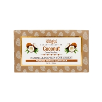 AASHA HERBALS Handmade Coconut Soap Мыло Кокос ручной работы 100г