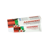 AASHA HERBALS Clove barleria toothpaste Зубная паста гвоздика барлерия 100г