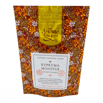 ЗОЛОТО ИНДИИ Turmeric Powder Куркума молотая 100г