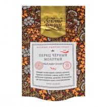 ЗОЛОТО ИНДИИ Black Pepper Powder Перец черный молотый 30г