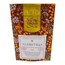 ЗОЛОТО ИНДИИ Asafoetida Powder Асафетида молотая 100% 10г