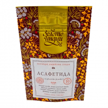 ЗОЛОТО ИНДИИ Asafoetida Powder Асафетида молотая 100% 10г