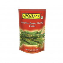 Mother's Recipe Stuffed Green Chilli Pickle Пикули Фаршированный Зеленый Чили 200г
