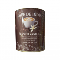 BHARAT BAZAAR Natural Instant Flavoured coffee Vanilla Кофе натуральный со вкусом французской ванили