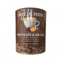 BHARAT BAZAAR Natural coffee with orange and chocolate flavors Кофе натуральный со вкусом апельсина