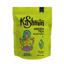 Kashmin Royal Indian Loose Leaf Green Tea Premium Quality Зеленый чай листовой индийский роял премиу