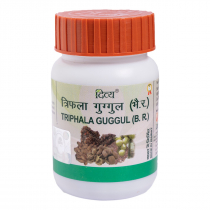 Divya Triphala Guggul Биологически активная добавка к пище Трифала Гуггул 60таб