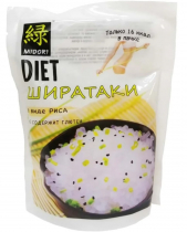 MIDORI Shirataki noodles Лапша Ширатаки в виде риса 200г