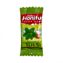 DABUR Honitus cough drop honey & tulsi Леденцы Тулси и мёд для поднятия иммунитета, в т.ч. при респи
