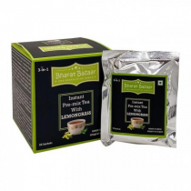 BHARAT BAZAAR Tea with Lemongrass Premix 3 in 1 Чай с Лемонграсс  Премикс 3 в 1 140г