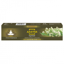 PATANJALI Aastha Agarbatti Jasmine  Благовоние жасмин 18шт