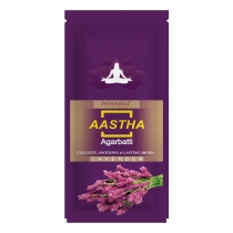 PATANJALI Aastha Agarbatti Lavender  Благовоние Лаванда 150г