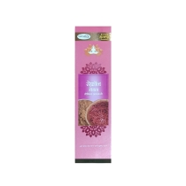 PATANJALI Aastha Premium Agarbatti Saffron Sandal Благовоние Шафран-Сандал (масальные) 20шт
