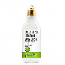 LUSTER Green Apple Body Wash Гель для душа с экстрактом яблока и витамином Е 300мл