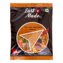 EASTMADE SPICES Yellow mustard whole Горчица жёлтая, целая 50г