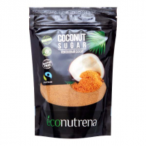 ECONUTRENA Organiс Coconut sugar Кокосовый сахар светлый дой-пак 250г