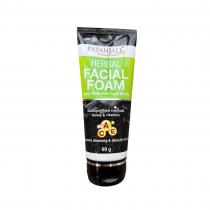 PATANJALI Gel-foam for washing with activated carbon Гель-пенка для умывания с активированным углем