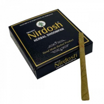NIRDOSH Herbal Dhoompan Сигареты без табака и без фильтра черные 20шт