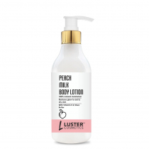 LUSTER Peach Milk Body Lotion Увлажняющий лосьон для тела с экстрактом персика и витамином Е 300мл